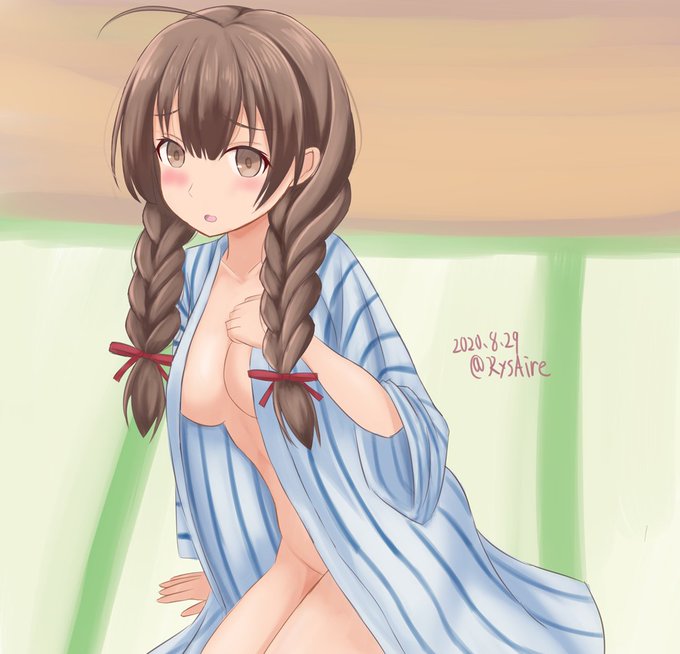 #神州丸進水日 
ちょっと古いのしかない。また描こうか。 