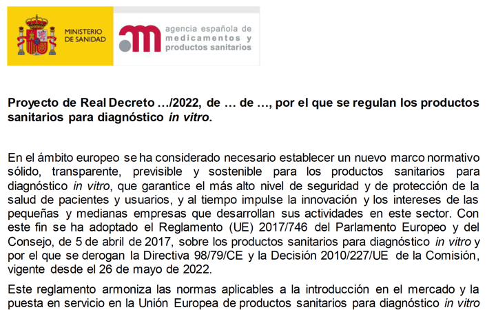 El Mº de Sanidad (

tecno-med.es/ministerio-san…