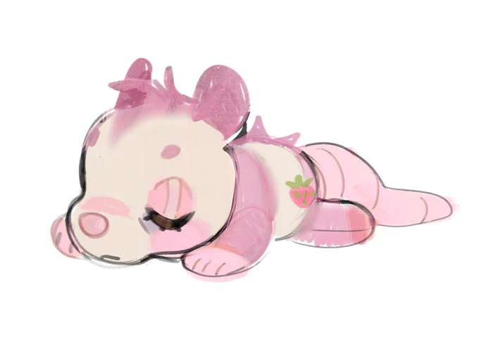 Maybe.... we could have a sleepy strawb possum.  
