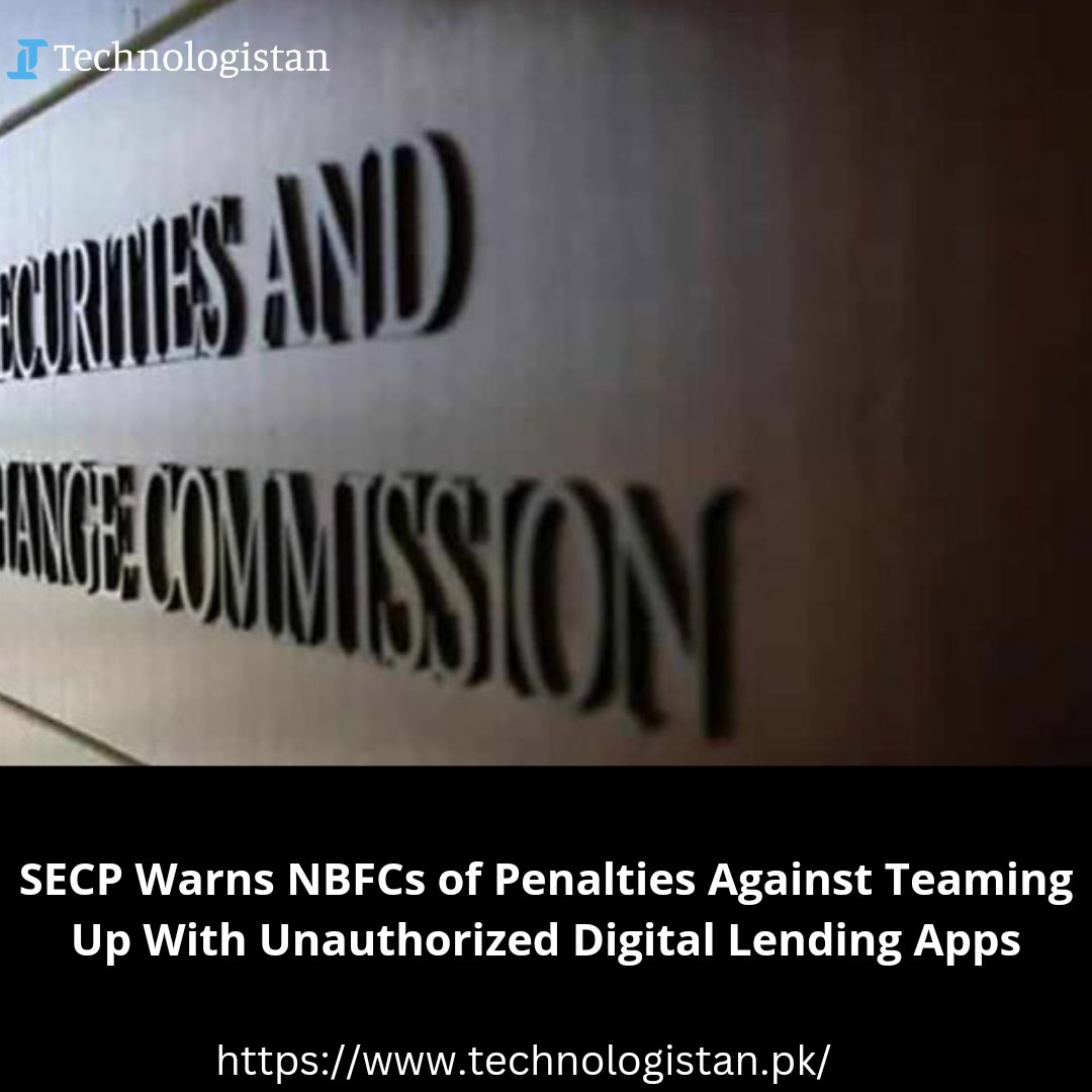technologistpk's tweet image. SECP has warned NBFCs of fines of up to Rs. 50 million or cancellation of licenses, in case of non-compliance, for providing integration services or collaborating with unapproved digital lending apps.

Read more: technologistan.pk/secp-warns-nbf…

#SECP #NBFCs #DigitalLendingApps