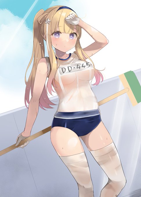 夏の準備だフレッチャーさん #艦これ 