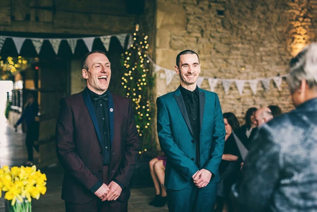 It’s our wedding anniversary!

Eight years ago we became very happy husbands. 

📷: @robtarrenphoto instagr.am/p/Cpw9WikMHEd/