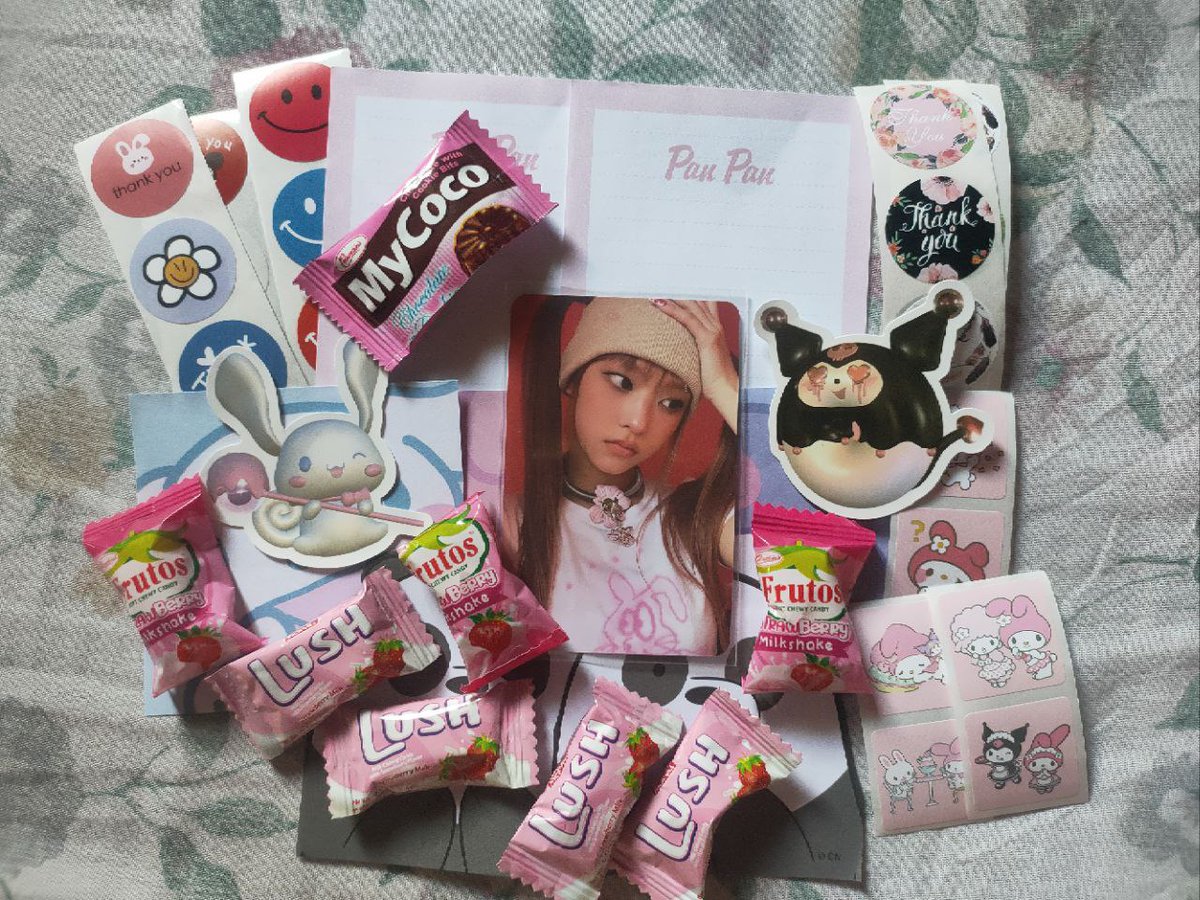 aenrgyz's tweet photo. 💌#angelmails  ꒰@kookie97carts꒱ 
— hi ! haerin pigtails arrived safely!! thank you soo much for the hassle free transaction and the superr nice packaging ! thank u for the lovely freebies as well 

#k97cartsFeedbacks https://t.co/5yguT7Gptz