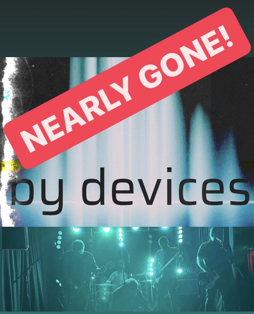 by devices (@bydevicesband) on Twitter photo 💥 PHYSICAL TICKETS NEARLY GONE💥
We’ve nearly sold out of the physical tickets for our gig supporting <a href="/BurningHouseUK/">Burning House</a> <a href="/TheVictoria/">The Victoria 👑</a> on the 25/03/23
So get down and support grass roots music
Or you could go to that bar you always go to 🥱🥱
skiddle.com/e/36295371 💥 PHYSICAL TICKETS NEARLY GONE💥
We’ve nearly sold out of the physical tickets for our gig supporting <a href="/BurningHouseUK/">Burning House</a> <a href="/TheVictoria/">The Victoria 👑</a> on the 25/03/23
So get down and support grass roots music
Or you could go to that bar you always go to 🥱🥱
skiddle.com/e/36295371