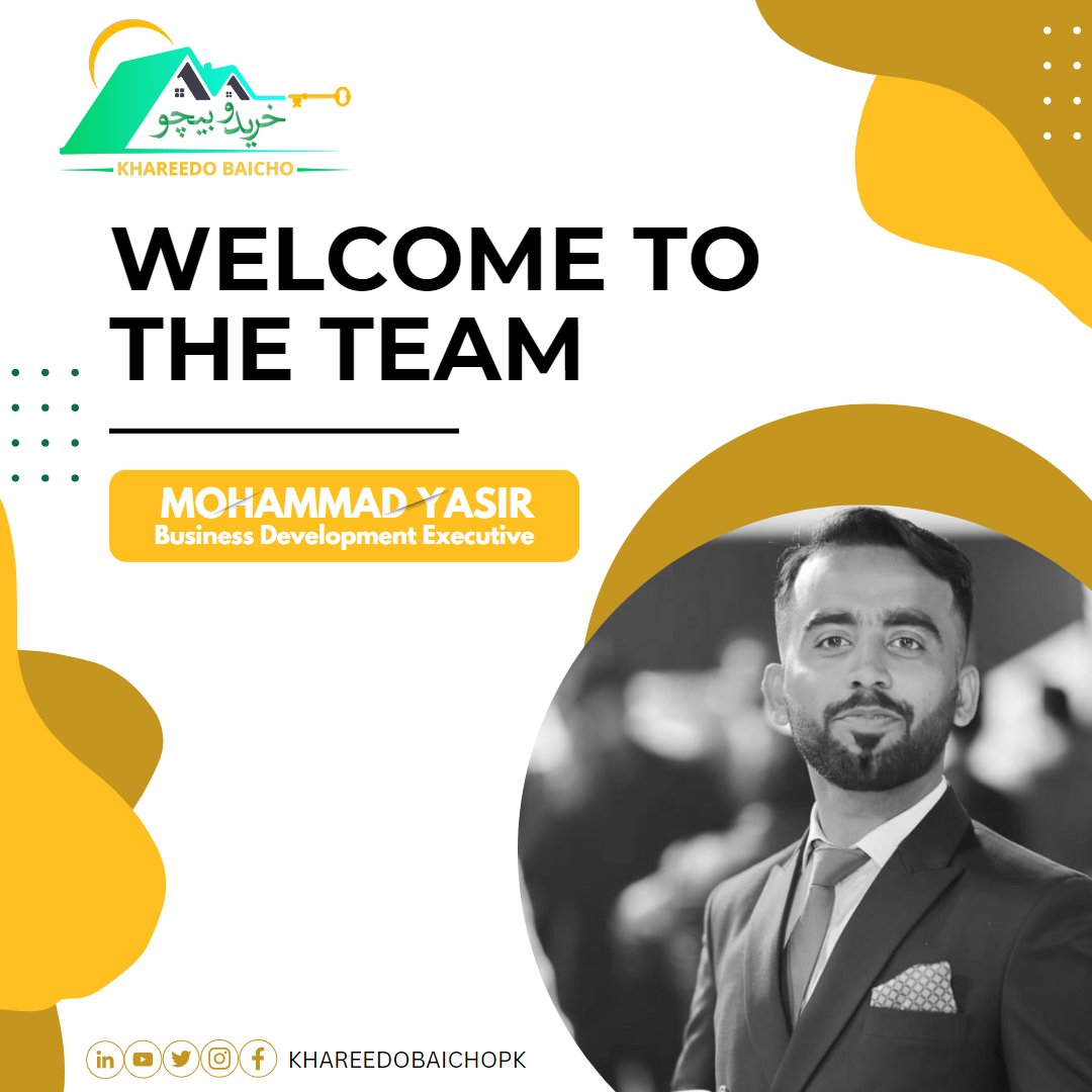 KhareedoBaicho's tweet photo. New members, new ideas, new energy! Welcome to the team.
Ladies and Gentlemen, #𝗞𝗕𝗦𝗤𝗨𝗔𝗗 is here to lead the real estate Market!
#khareedobaicho #teamkhareedobaicho #KBsquad https://t.co/g5tkE9C0ki