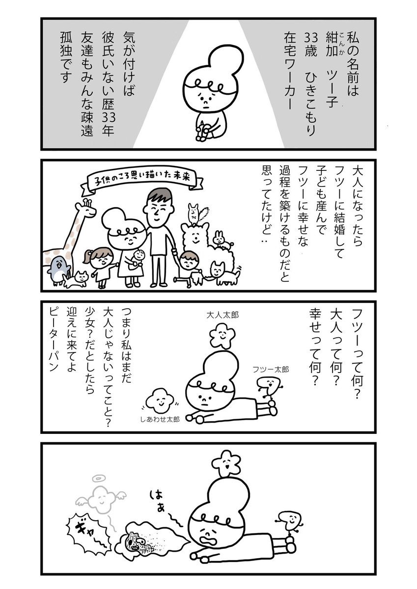 ちょっと昔に描いた漫画が出てきたので明日から載せていきたいと思います。