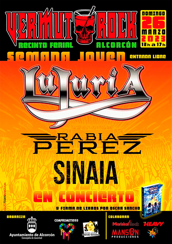 mariskalrock's tweet photo. 📻 Hoy tendremos en #RockStar de #MarianoMuniesa (17:00 CET) a @rabia_perez y un representante del @AytoAlcorcon para conocer todos los detalles del #VermutRock del 26 de marzo, con #Lujuria y #Sinaia completando el cartel.
📻https://t.co/YYInm5Qn2x
https://t.co/hK9vMEfCPu https://t.co/bcmZaRN2I6