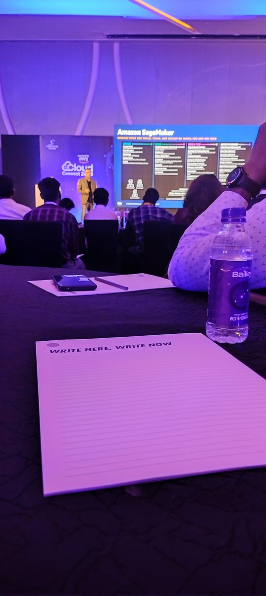 PiyushDOfficial's tweet image. Had a great time at #awscloudconnect @AWSCloudIndia :)