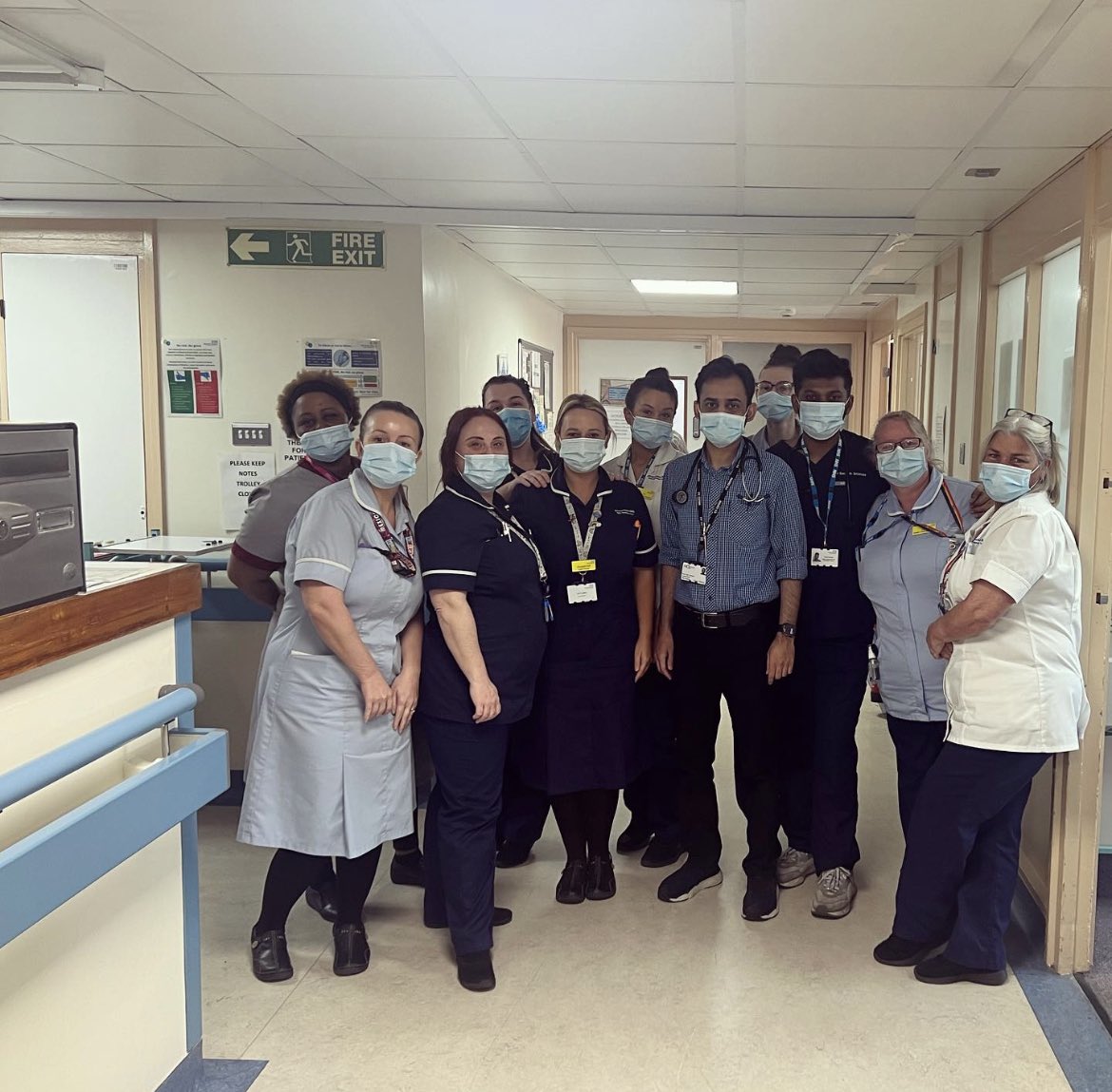 Supporting all our junior doctor colleagues this week 💙

#JuniorDoctorsStrike #Barnsleyhospital 

<a href="/barnshospital/">Barnsley Hospital</a>