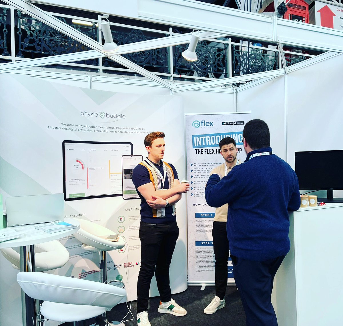 Physiobuddie1's tweet photo. Today we’re at the Rewired conference at the Business Design Centre in London 🙌🏻

Come and see us at Stand D10, and have a chat with the team! 🗣️ https://t.co/o7r1zLUdr7
