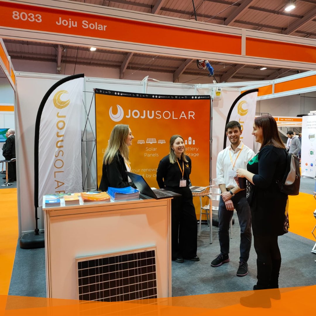 jojusolar's tweet image. Show time! The doors have opened and we are at The Distributed Energy Show for the next two days. 

Come and see us on stand 8033. We look forward to chatting with you ☀️

#TheDistributedEnergyShow #JojuSolar #TuesdayMotivation #Solar #BatteryStorage #EVCharging #DES23