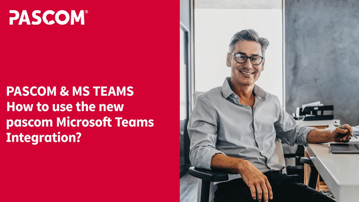 Are you a pascom & MS Teams user? Learn how our new #MSTeamsIntegration helps you benefit more from both apps without having to do a thing except sharing this post with your phone system manager 😀 ow.ly/fKu850Nhwvm #WeUpgradeBComs #CloudPhoneSystem #UnifiedCommunications