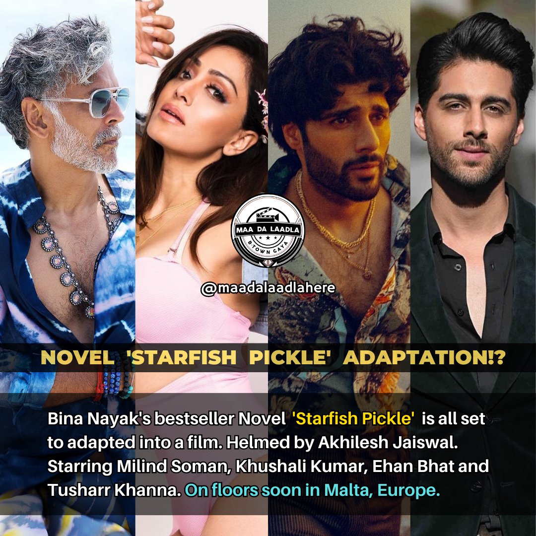 Bina Nayak's #StarfishPickle adaptation! 😎🔥❤️💥 @milindrunning @KhushaliKumar @itsEhanBhat @tusharrkhanna #BollywoodNews