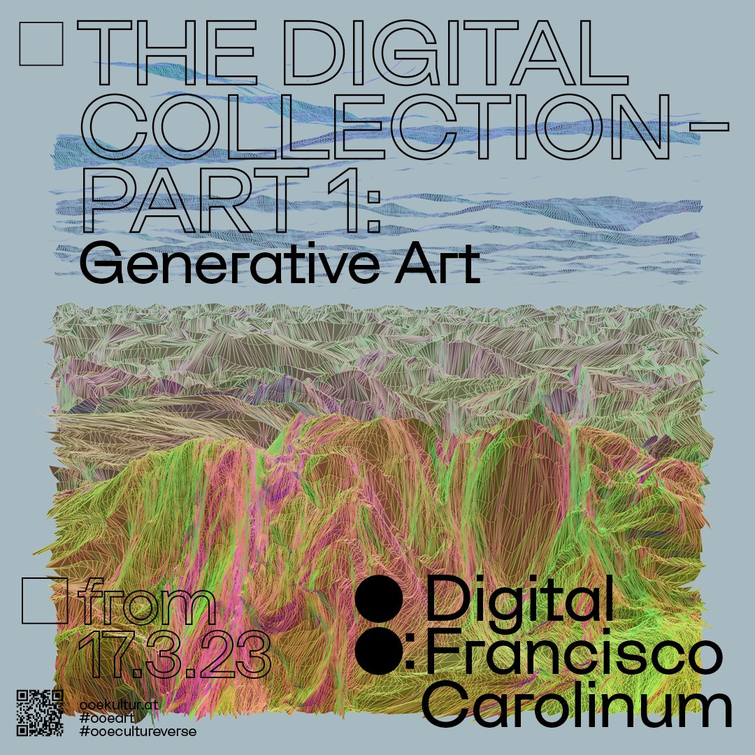 ...because collecting art does not only mean rooms full of historical paintings: We are exhibiting our digital collection for the first time in @Cryptovoxels! 

📅 Opening Friday, March 17, 8PM CET
➡️ cryptovoxels.com/parcels/4650 

DJs: Sarah Mo, Wenzel
Visuals: Claudia Virginia

🧵