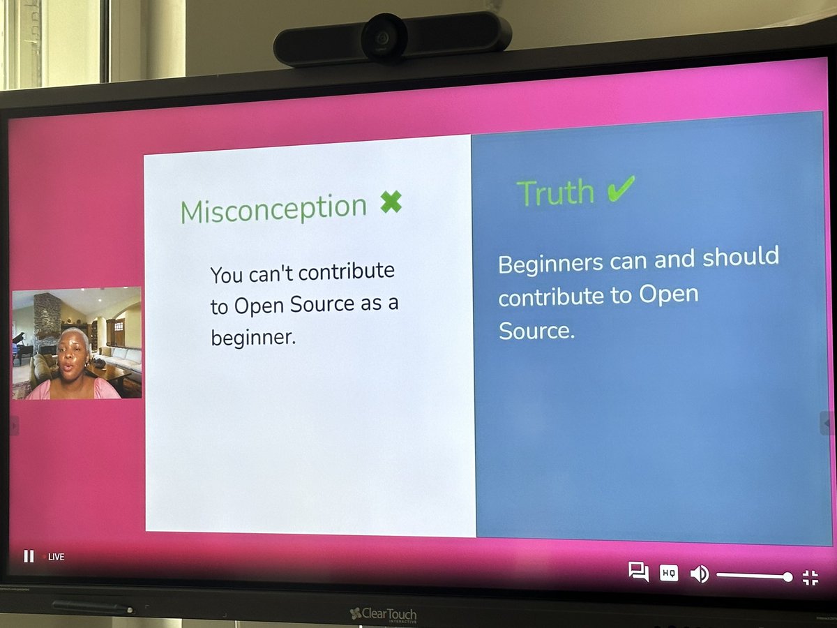 elegant_tolly's tweet image. @IkegahRuth shared some best practices for contributors to be effective in #OpenSource
✨Select projects that align with your interests, passion, and values
✨Choose a niche to focus on
✨Join a community
✨Be vocal and ask questions
✨Help others learn and contribute