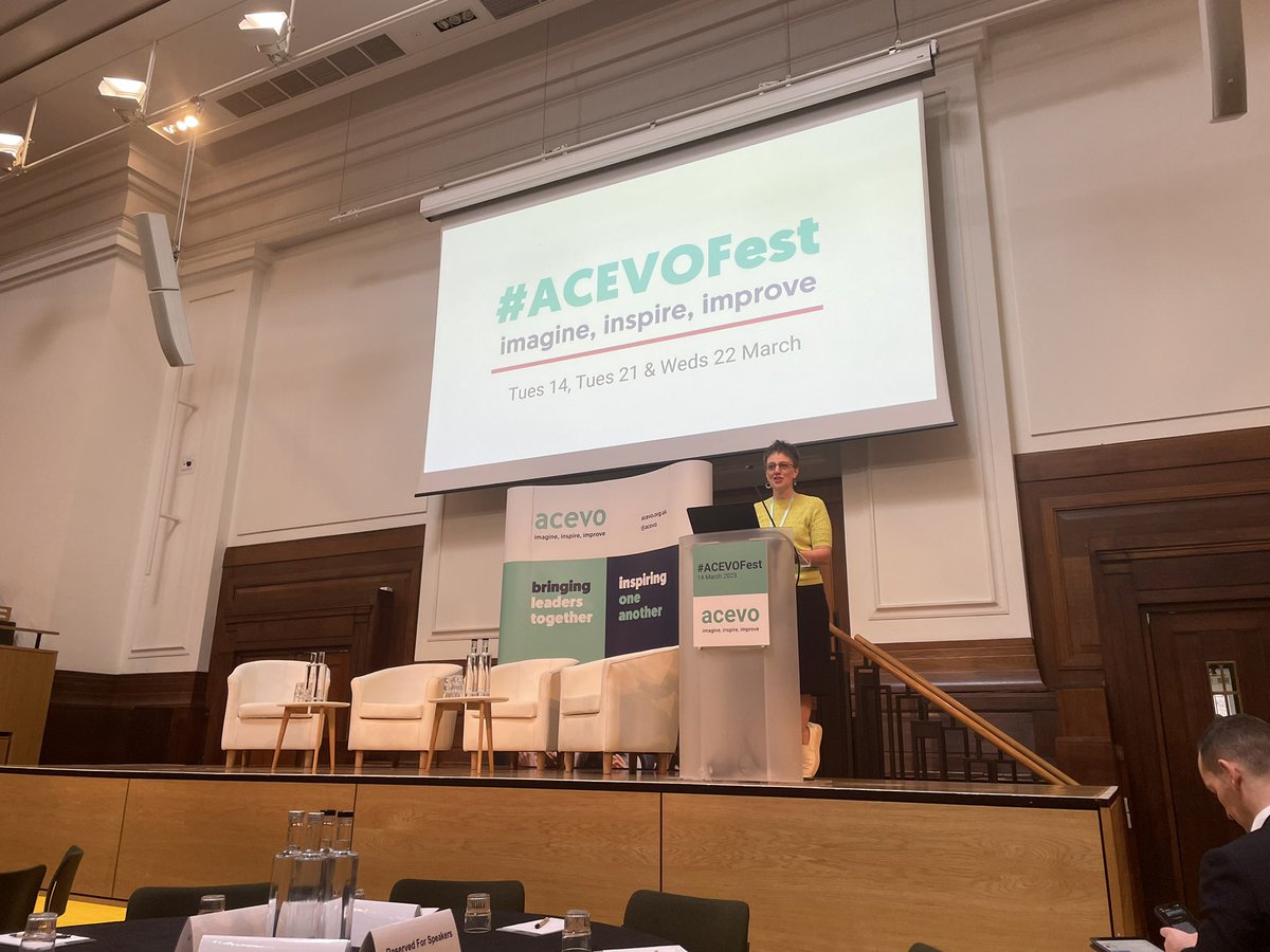 Looking forward to an exciting agenda at my first #ACEVOFest ❤️