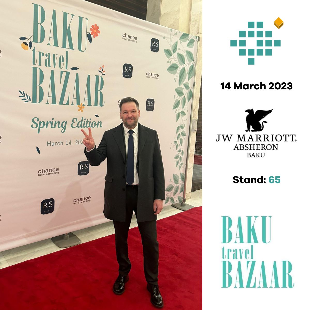 GoGlobal_Travel's tweet photo. 📣 Come to meet us at Baku travel Bazaar,  @JWMarriott Absheron, Stand 65.
This event gives the opportunity to connect with a range of travel professionals and also to examine in detail recent developments, openings &amp; trends 🌍
#travelindustry #bakutravelbazaar https://t.co/IEmzbzfmWa