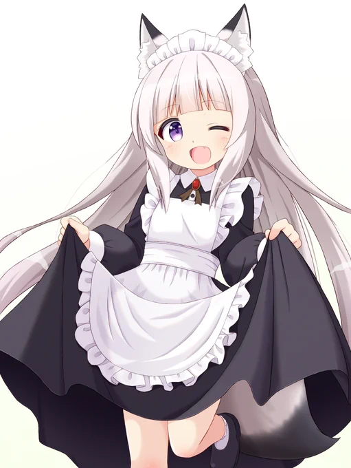#ホワイトデーは銀髪白髪を愛でる日 ╭( ・ᄇ・)̑ﻭ ̑ グッ ! 