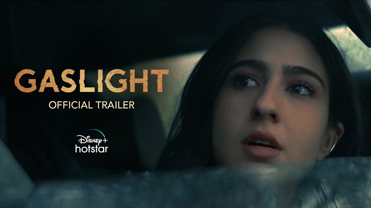 The much-awaited trailer of Gaslight is here. Starring Sara Ali Khan, @IChitrangda & @VikrantMassey, the film is slated to release on March 31 on @DisneyPlusHS.

Have a look- youtu.be/bA00GJQbS1s

#Gaslight #Gaslighttrailer #saraalikhan #vikrantmassey #chitrangdasingh