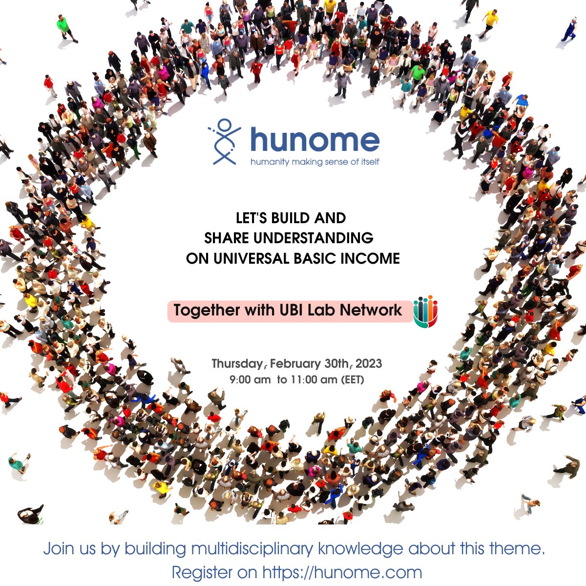 hunome's tweet photo. Hunome and UBI Lab Network,  invite you to participate in the Universal Basic Income online sense-making session on Thursday 30, from 09:00 -11:00 AM (EET).
Join online using: https://t.co/SzjVTkfKn3. 

#buildunderstanding #humaningenuity #sharedunderstanding #sensemaking https://t.co/DAdE2UZDKP