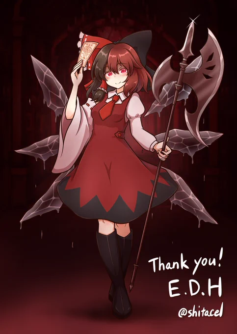 skeb納品しました、チルノの亜種的なオリキャラですって俺も昔はそういうの考えてたなぁ 