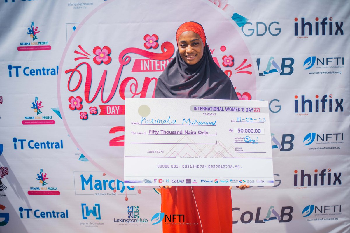itcentralng's tweet photo. Meet the winners of the IWD hackhathon.
#WTMKaduna #iTcentral #GDGKaduna #Daretobe #digitall https://t.co/T9K0hgwuQS