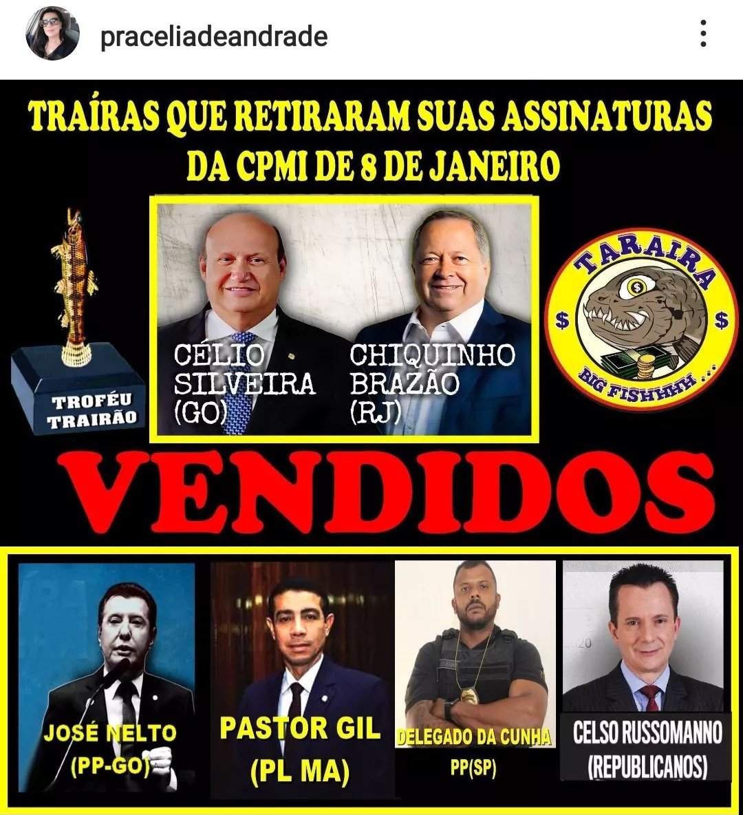 Beto1967B's tweet photo. O Patrulha de merda da cidade, um delegado, um pastor e mais 3 vendidos. https://t.co/QhJYT0wE95