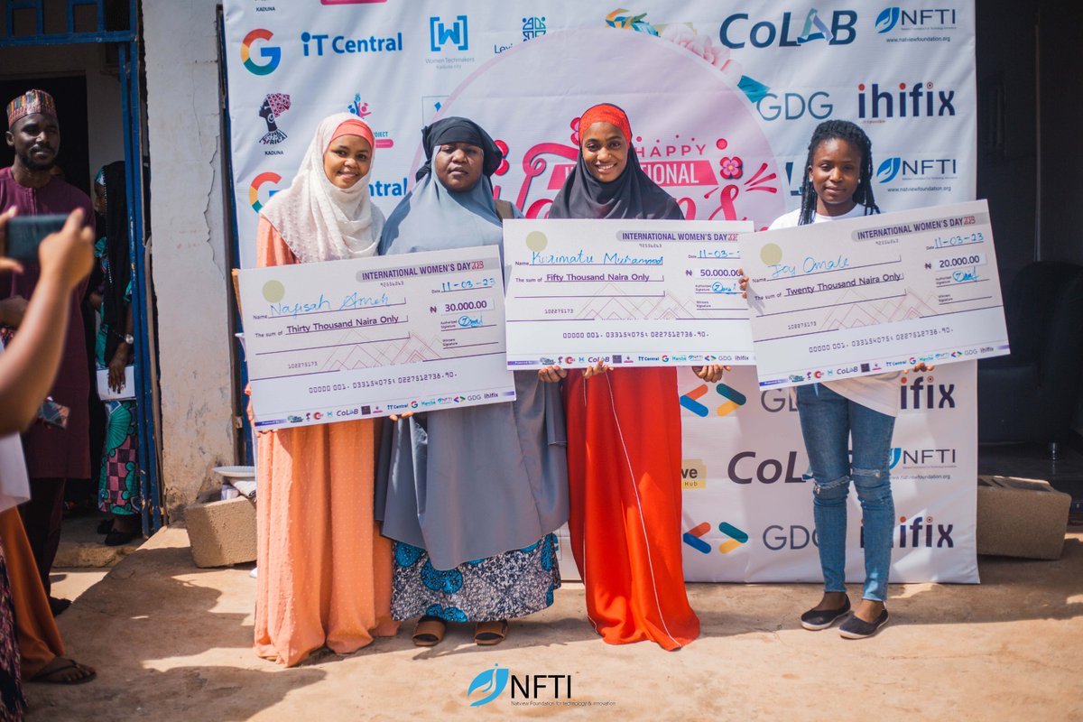 itcentralng's tweet photo. Meet the winners of the IWD hackhathon.
#WTMKaduna #iTcentral #GDGKaduna #Daretobe #digitall https://t.co/T9K0hgwuQS