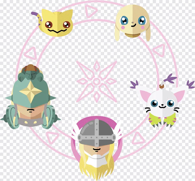 Judging by the amount of time these pop up on Latin-American digimon fan pages on Instagram, these digimon illustrations I made in 2015 are probably the art I've made that gets the most around  