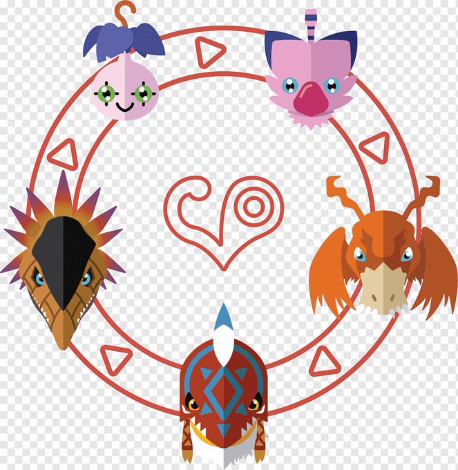 Judging by the amount of time these pop up on Latin-American digimon fan pages on Instagram, these digimon illustrations I made in 2015 are probably the art I've made that gets the most around  