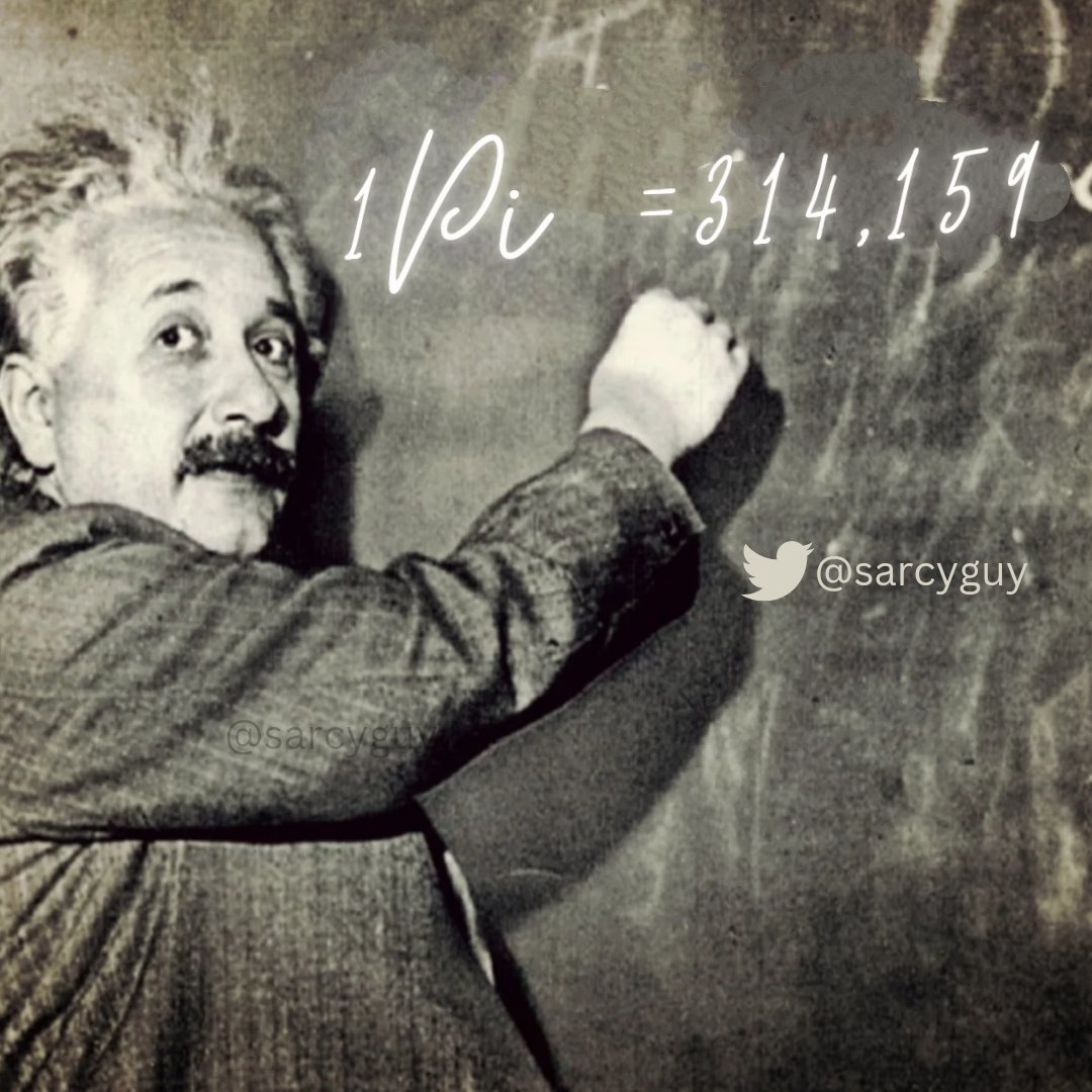 sarcyguy's tweet image. Happy Birthday Einstein! If you were still with us, I'm sure you'd be calculating the precise number of candles to avoid a fire hazard. Cheers to the OG physics pun master! 🎉🎂🎈 #HappyBirthdayEinstein #PhysicsHumor
#PiNetwork #cryptocurrency