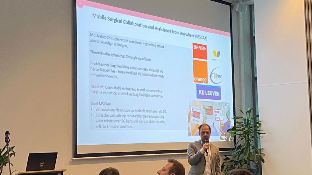 PressOrangeBE's tweet image. Today, @pdsutter announced that Orange Belgium has won 11 innovative 5G projects that have been selected by the @FODEconomie for subsidies to accelerate the deployment and use of 5G in Belgium. #ProudToBeOrange #OrangeAdvancedTech