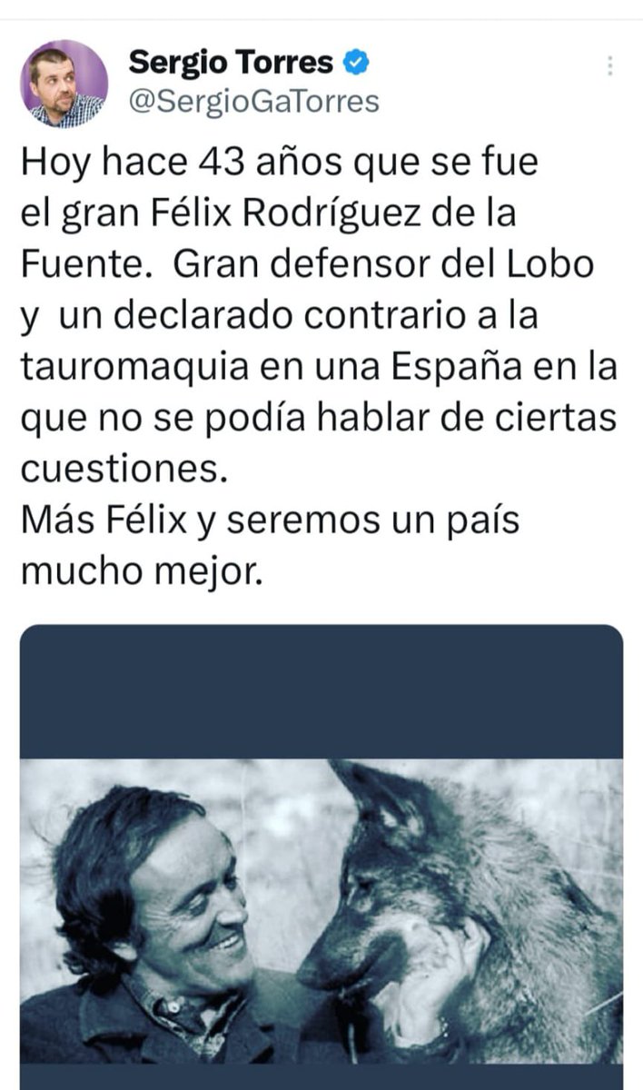 Kirghisz's tweet photo. Lávese bien la boca @SergioGaTorres, @AnimalesGOB, antes de pronunciar su nombre. Si el Doctor viviera hoy más allá de en nuestros corazones, de una patada le hubiera enviado lejos del sillón y la moqueta. Félix era un humanista, y no un vulgar neo-tirano Eco Veggie Animalista https://t.co/eF5Tw5Imdo