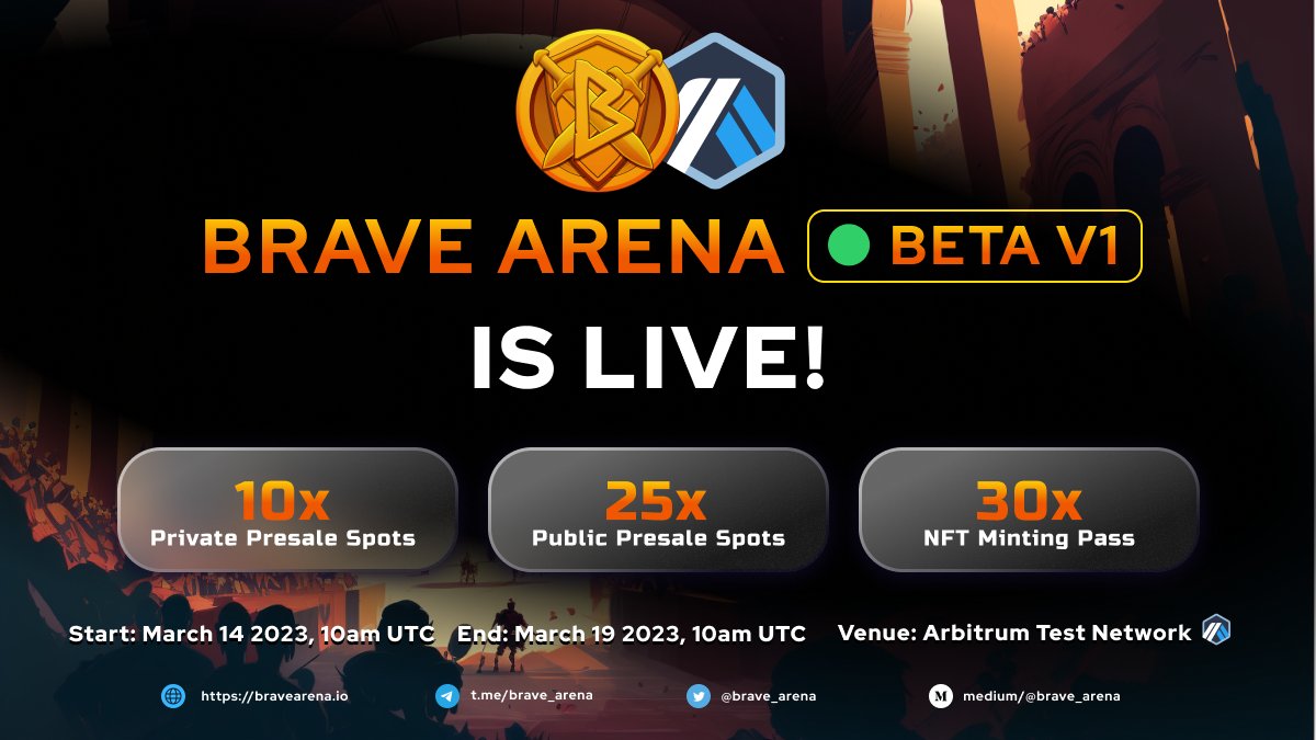 Brave Arena tweet media