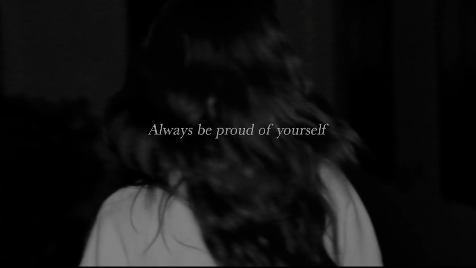 G_Nox_'s tweet photo. "Always be proud of yourself" https://t.co/YTIwivwI6y