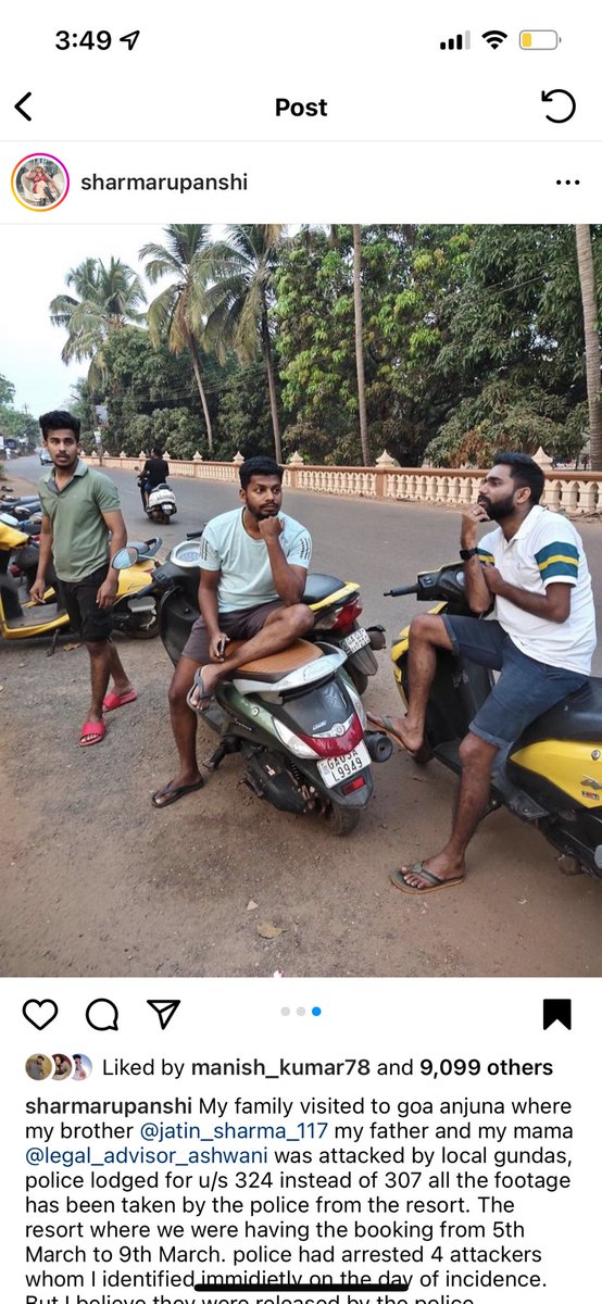 MasterButter7's tweet photo. STAY AWAY FROM THESE THREE GOA GOONS.. PLEASE BRING THEM TO DELHI WE WILL SHOW THEM Badmashi Yaha Sabke Khoon Mai Hai Ladle .. Goa Ab Kabhi Nahi Jana Naa Koi Aur Jaao I have Also Faced This Thing #STOPGOINGGOA https://t.co/9OXgTbbyyt