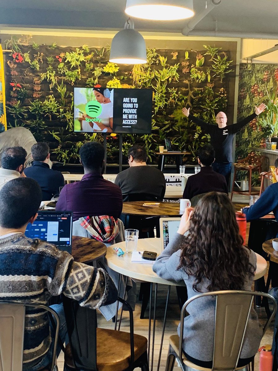 John_Whalley's tweet photo. Excellent Sunday @UseMcr presenting the principals and processes involved in branding and brand building to the 2023 AccelerateME cohort @M_Entrepreneurs 

#branding #brandbuilding #startups #entrepreneurs https://t.co/JQlX1sktkf