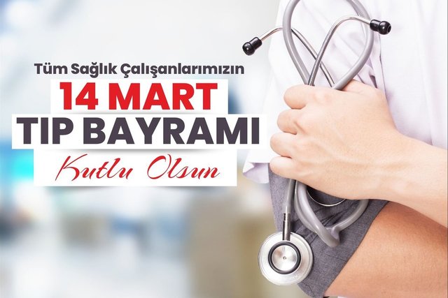 Sağlığımız için her şartta ve koşulda fedakarca, gece gündüz demeden mücadele eden tüm doktorlarımızın ve sağlık çalışanlarımızın 14 Mart #TıpBayramı'nı kutluyoruz.