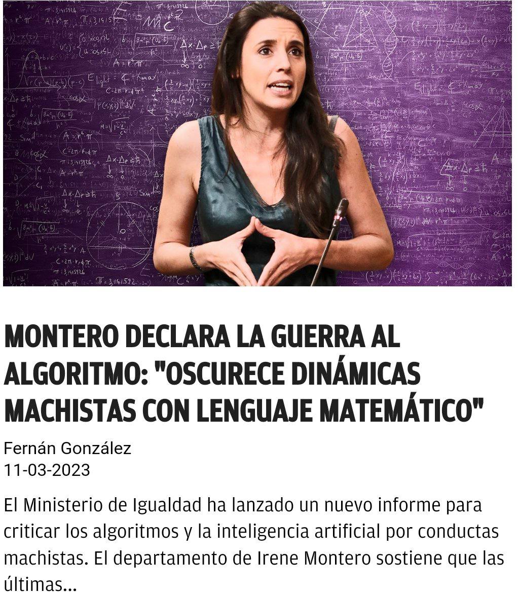espanol_pura's tweet photo. Ahora tampoco le gusta a la señora las Redes Sociales. Que son machistas, dice 🙄🙄🙄.

Buenos días España 🇪🇸 🇪🇸 🇪🇸. https://t.co/1vi7mP6ST6