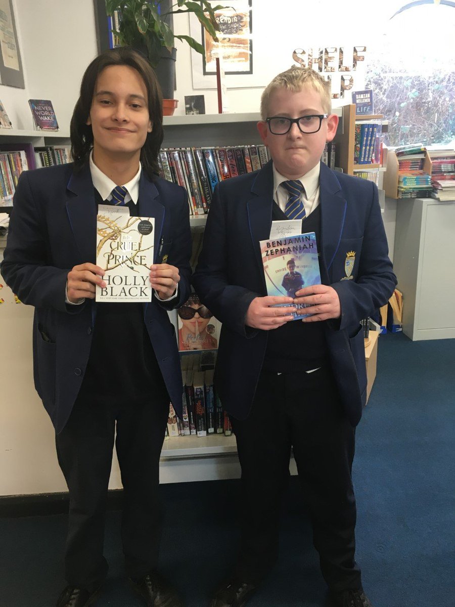 More wonderful winners of our <a href="/WorldBookDayUK/">World Book Day UK 📚</a> competition. <a href="/cakesthebrain/">Tom Mitchell</a> <a href="/BZephaniah/">Professor Benjamin Zephaniah</a> 
<a href="/ASCCEnglish/">All Saints English</a> <a href="/MissSMcGuire/">Miss McGuire</a>