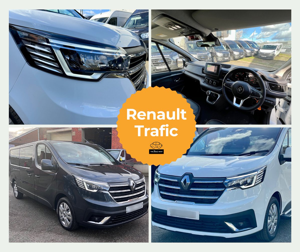 TheTaxiShop_'s tweet photo. Remember to order your Renault Trafic with us before it is too late! We have limited stock available.

01525 717695 - Call to reserve🚕

#RenaultTrafic #9Seater #LWB #Minibus #Taxi #PrivateHire #AirportTaxi https://t.co/chFqP0PQG1