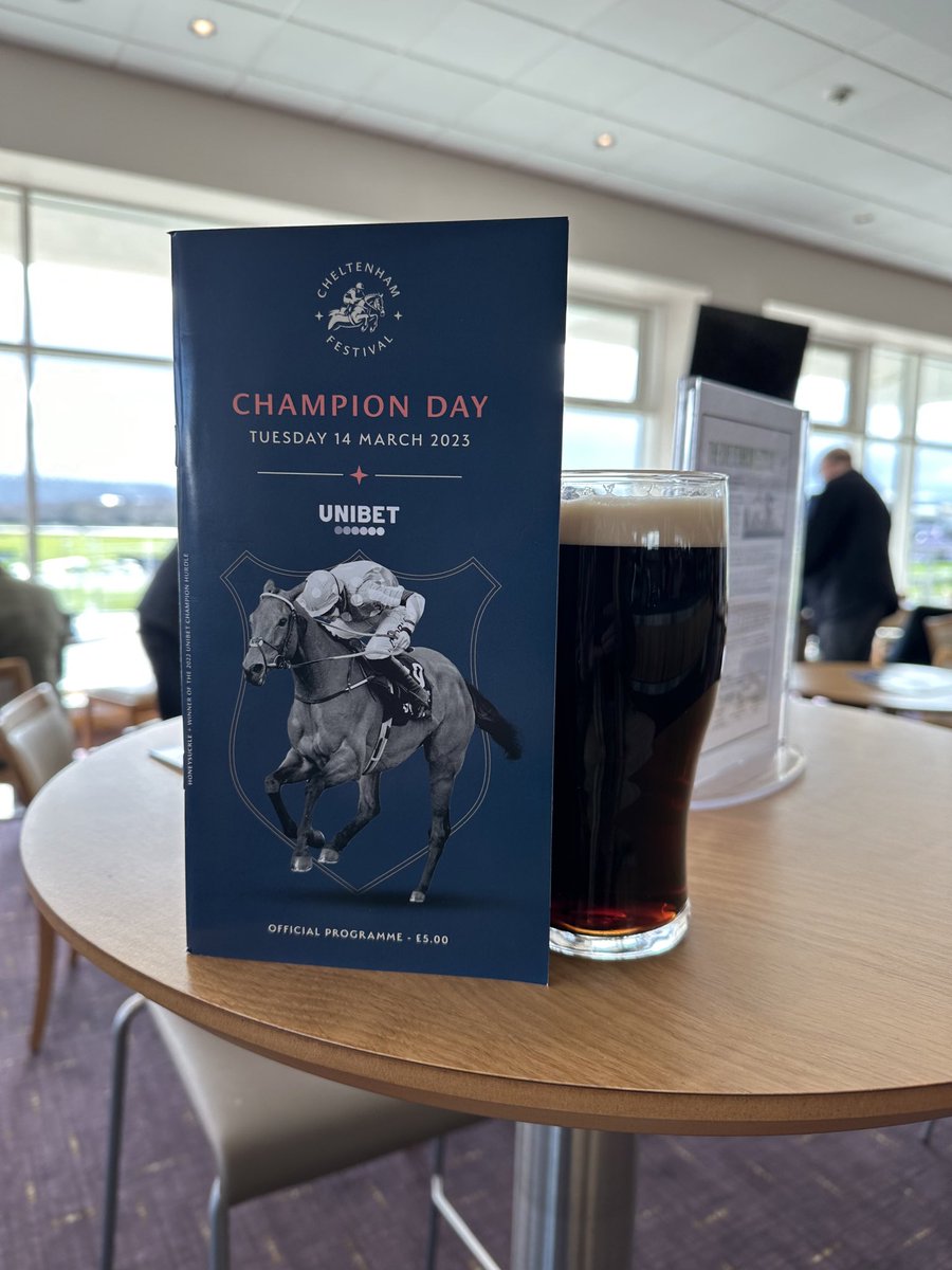 And so it begins… #CheltenhamFestival #TheFestival