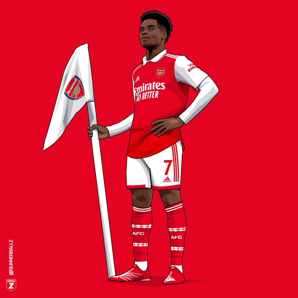 GunnerBallZ's tweet photo. Some recent Bukayo Saka illustrations I’ve made! 🌶

Likes and RTS much appreciated!
#arsenal #saka https://t.co/4NtC2dwcrt