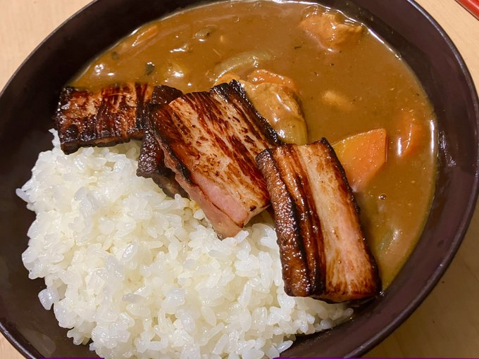 最近カレー切れしてると思ったのでめっちゃ美味そうなカレー作ったぞオラァ🍛👳🏾‍♂️ 