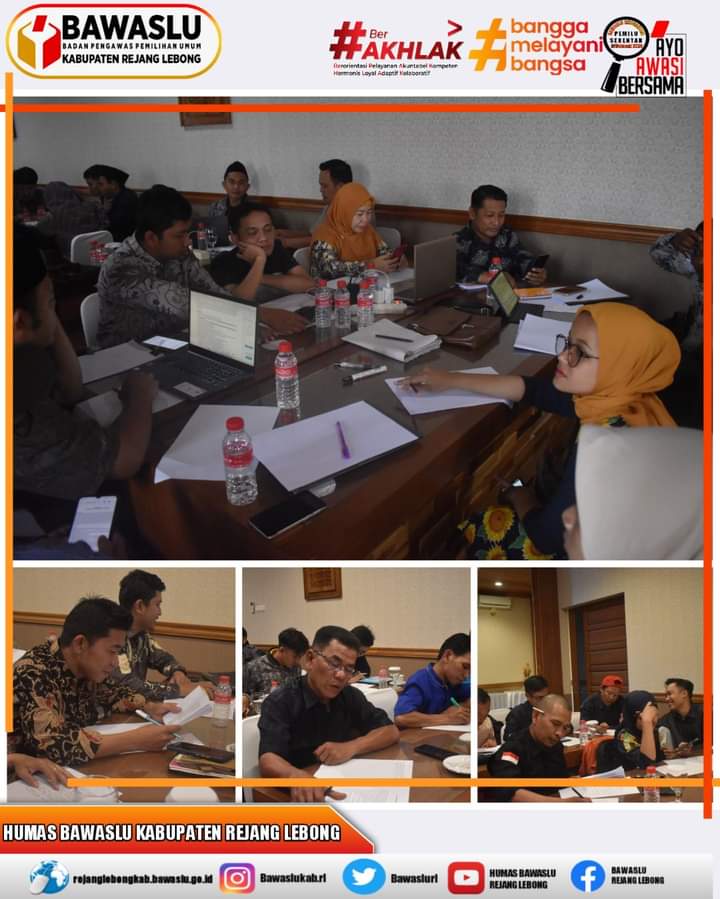 BawasluRL's tweet photo. RAPAT KERJA TEKNIS PENANGANAN PELANGGARAN UNTUK PANWASLU KECAMATAN SE – KABUPATEN REJANG LEBONG

selengkapnya klik di👇👇👇
https://t.co/OYXwJoihfe

#AyoAwasiBersama
#CegahAwasiTindak
#BawasluBerkolaborasi
#HumasBawasluProvinsiBengkulu
#HumasBawasluRejangLebong https://t.co/DAEDfIWEO8