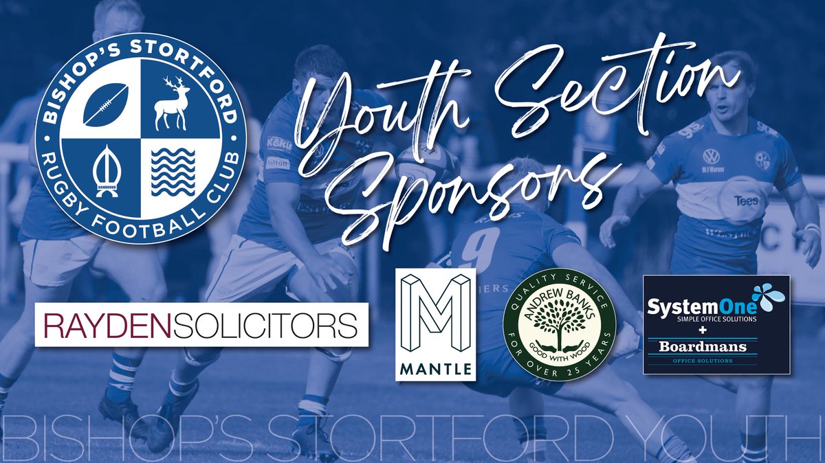 The great work that we do with our Youth Section would not be possible without the fantastic support of our wonderful and generous sponsors <a href="/RaydensLaw/">Rayden Solicitors</a> <a href="/mantlespace/">Mantlespace</a> @andrewbankswood <a href="/systemone_ltd/">SystemOneLtd</a> Thanks for all your support you guys!