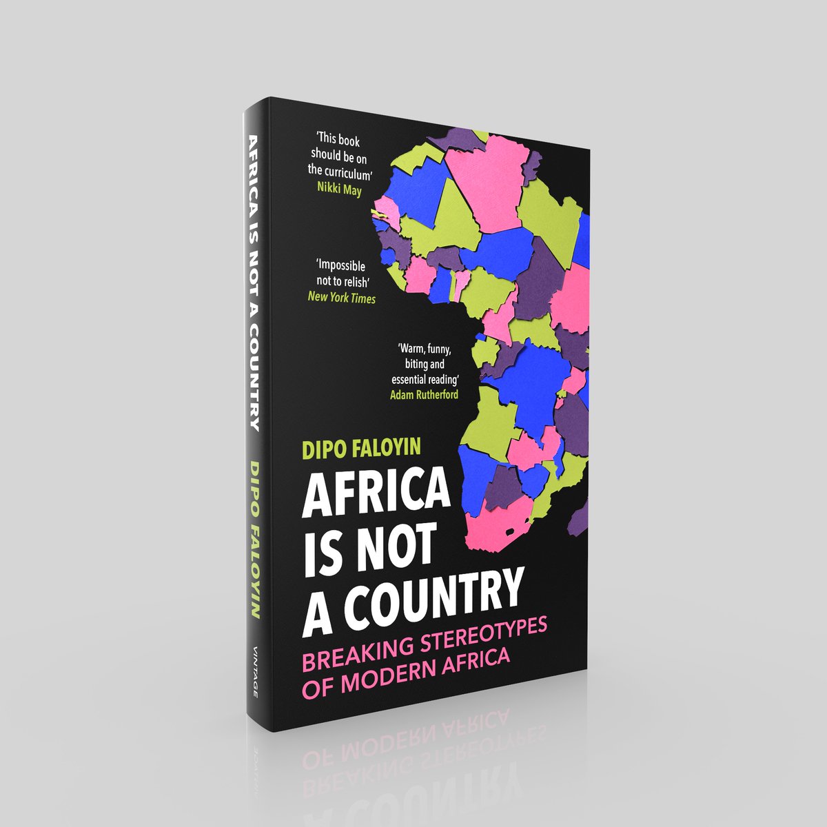 🚨Very happy to share the paperback cover of AFRICA IS NOT A COUNTRY, out on April 6th. I'm really grateful for the kind reviews from so many people I admire. Pre-order here: penguin.co.uk/books/444389/a… Discounts for school orders are available if you reach out to me directly.
