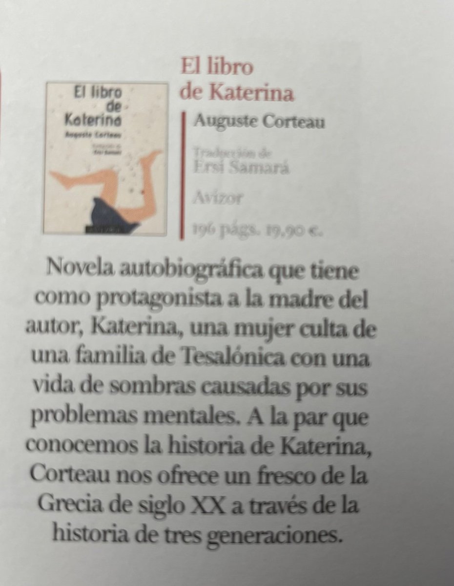 AvizorEdiciones's tweet photo. Os adjuntamos la reseña publicada en la Revista Literaria Líbrújula (@librujula). Muchas gracias.
#avizorediciones #FLMadrid22 #HojeaElMundo #lectura #libros #libro #leer #book #literatura #bookstagram #books #frases #escritor #reading #lecturas #librosrecomendados #lectores https://t.co/iZiQYjumeR
