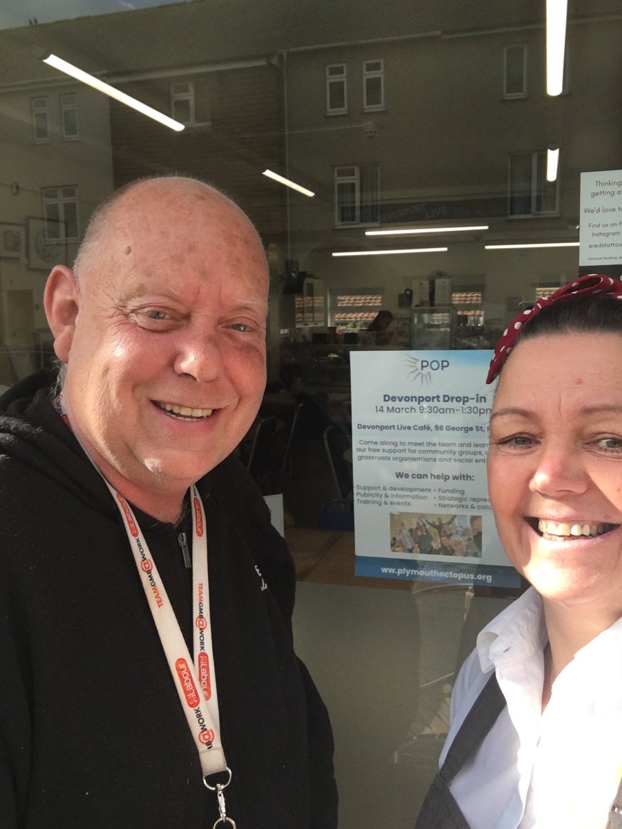 coker1mark's tweet image. Early meeting at Devonport Live Cafe and a lovely breakfast.
Then a great chat to PoP on Devonport and the community.
#devonport#plymouth
