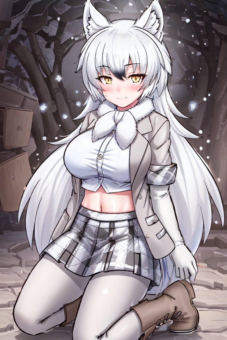 AI描きプログラムでホッキョクオオカミを作ってみました❄️🐺

#けものフレンズ
#stablediffusion 
#AIイラスト #AIart 